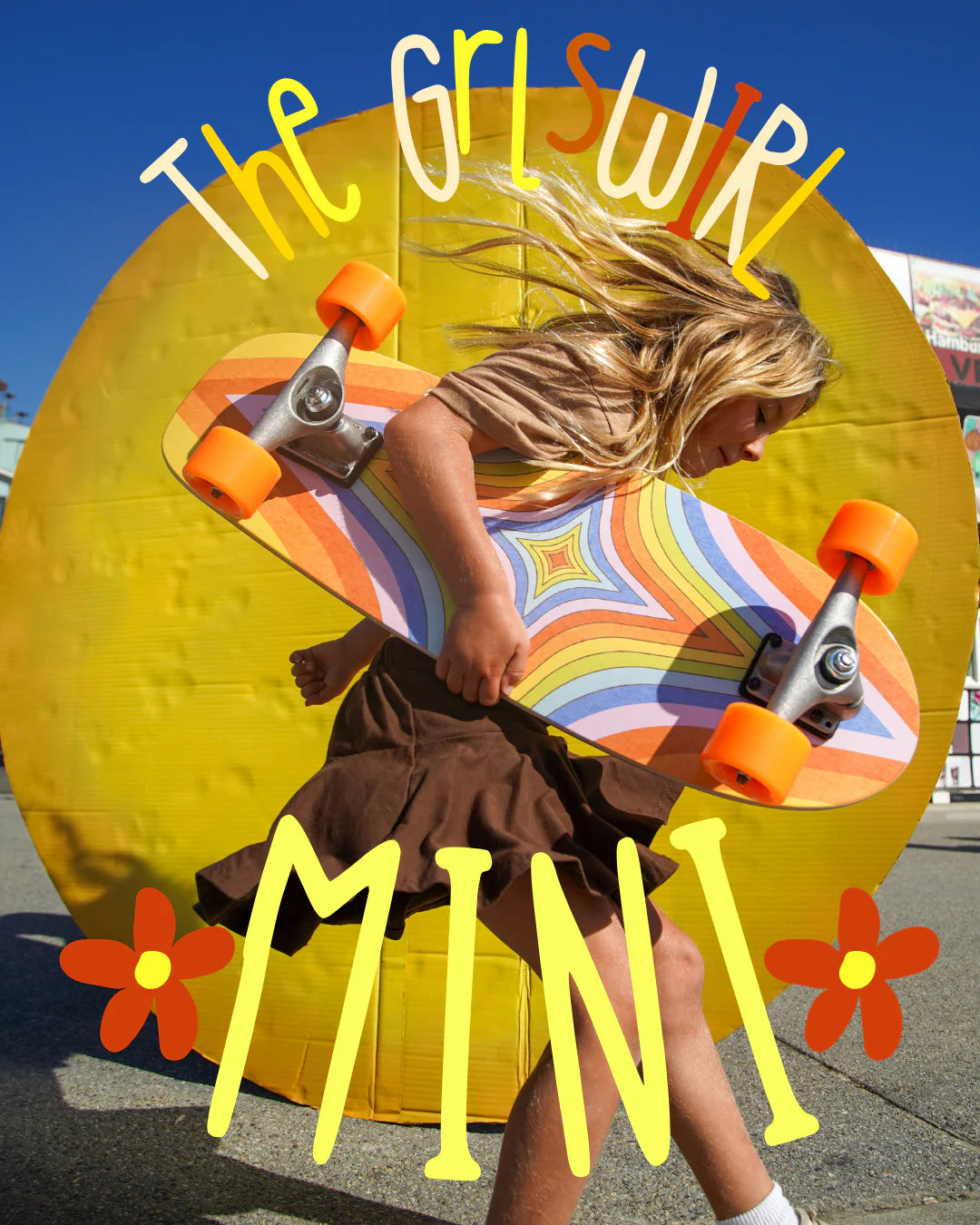 GRLSWIRL 28" Daydream | Carver Surfskate Complete
