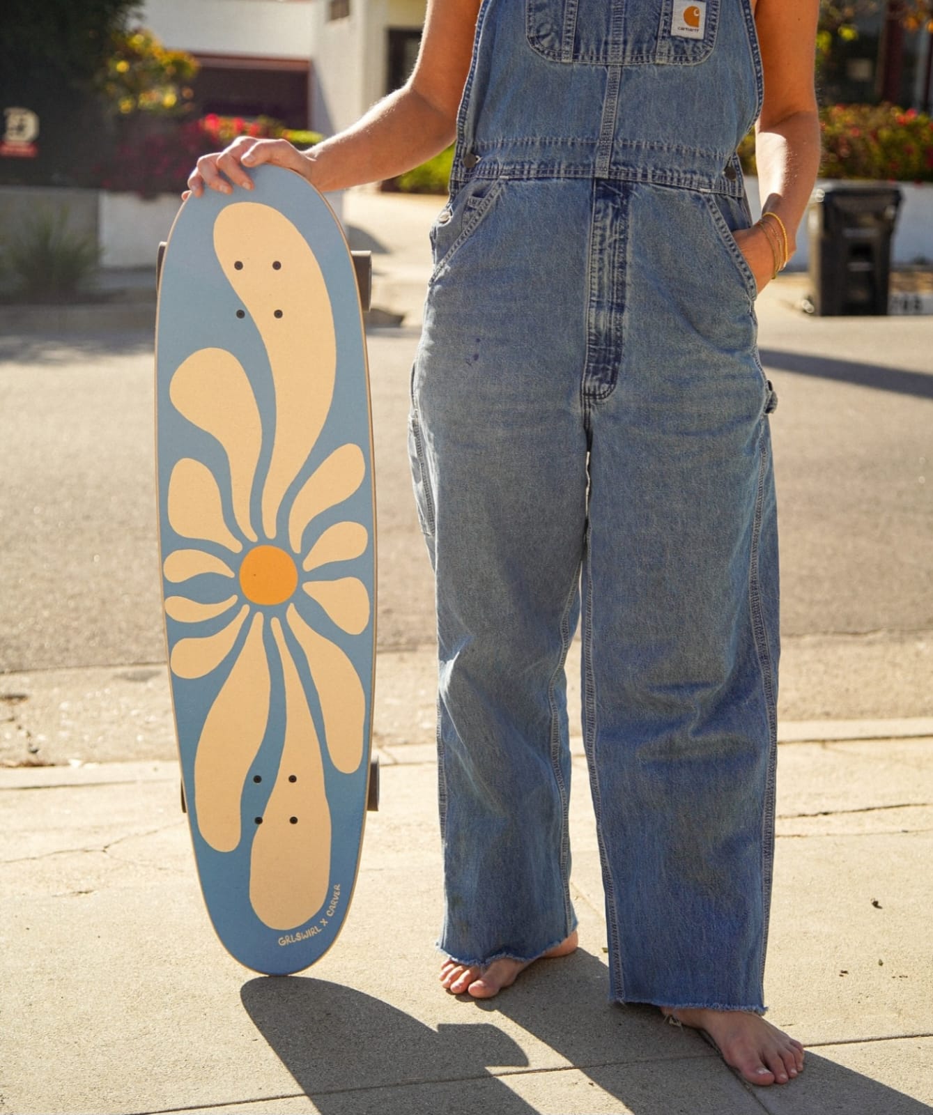 GRLSWIRL 38" Longswirl | Carver Surfskate Complete