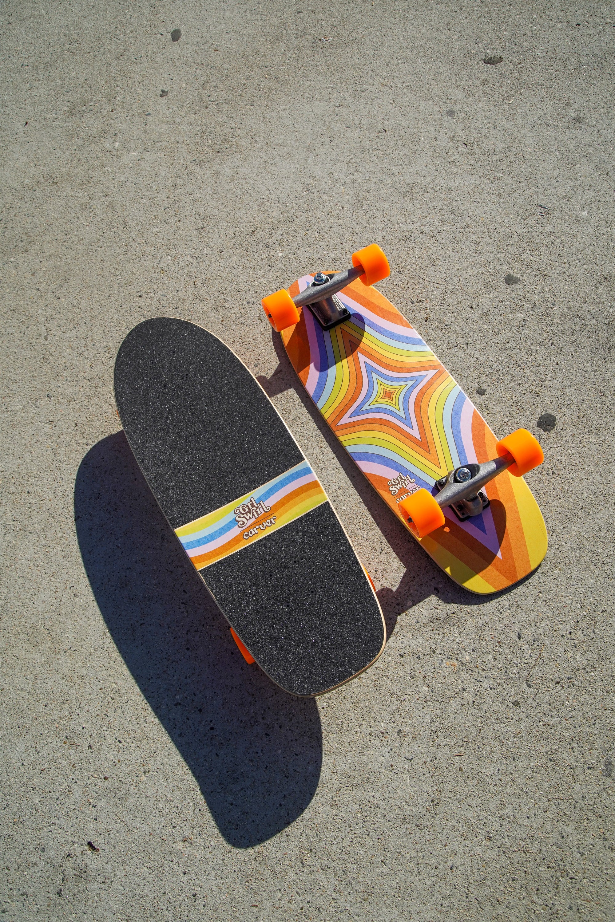 GRLSWIRL 28" Daydream | Carver Surfskate Complete